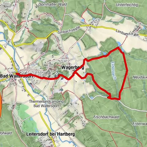 W7 Herrschaftswaldweg - Bad Waltersdorf