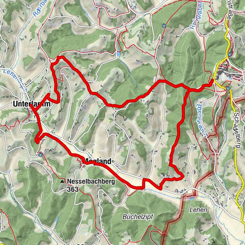 Erlebensweg der Sinne in Unterlamm