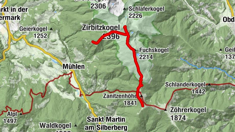 Tag 3, Große Zirbitzkogelrunde