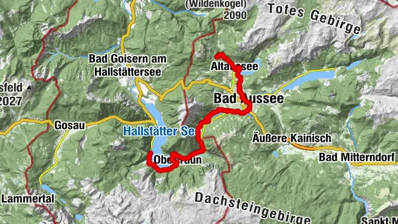 Weg des Salzes - Etappe 1 von Altaussee nach Hallstatt