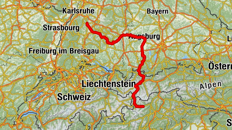 Von Ernstmühl nach Latsch