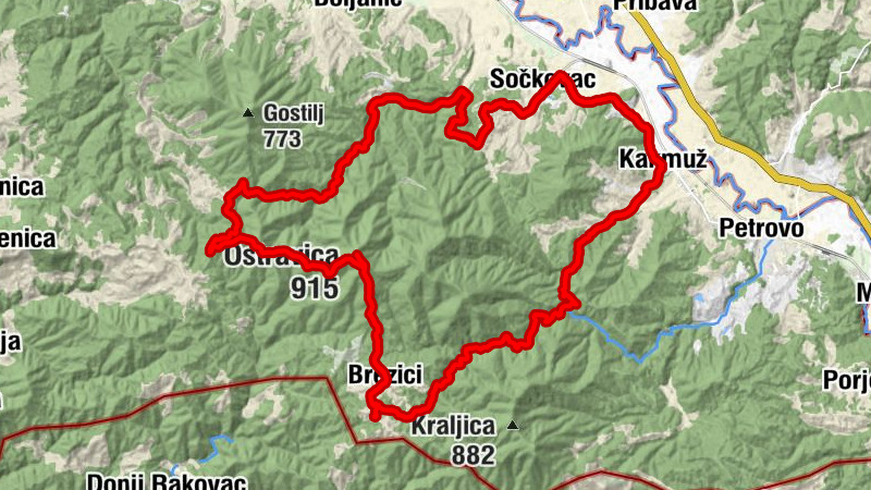 Petrovo Brdski biciklizam (eBike)