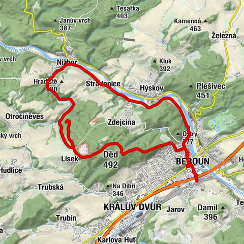 Dětské hřiště - svatý Jakub - Děd - Beroun-Centrum