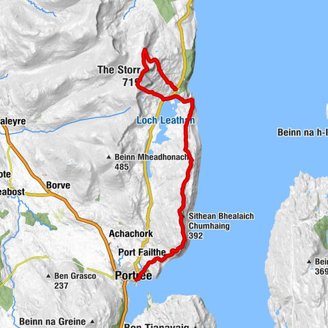 Highland - The Storr - Sithean Bhealaich Chumhaing - Portree
