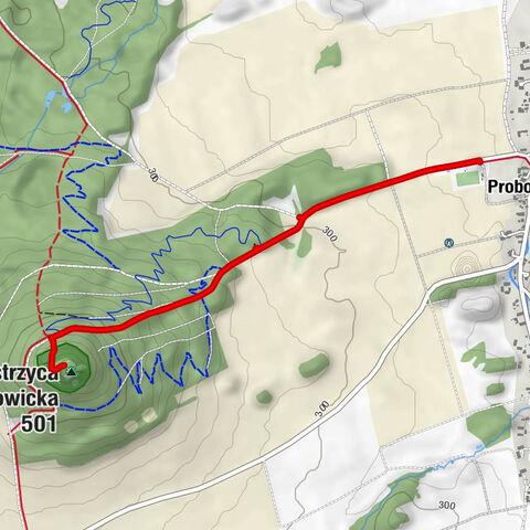 Proboszczów - Ostrzyca Proboszczowicka