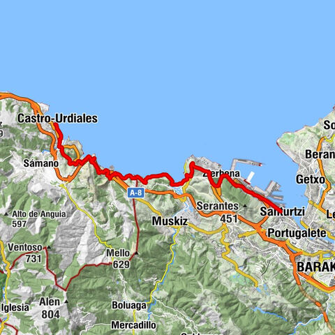 Portugalete - Punta Lucero-Argizagi Punta - Punta Lucero - Casco Histórico