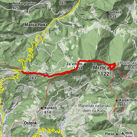 Lovski dom - Za vrhom - Mrzlica - Homič