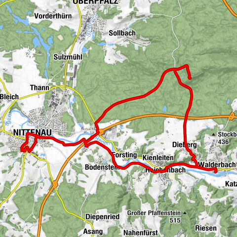 Nittenau Regenaufwaerts
