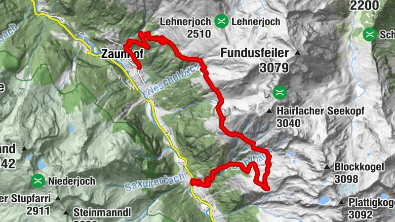 Zaunhof/Grüble - Ludwigsburger Hütte  – St. Leonharder Höhenweg – Bichl
