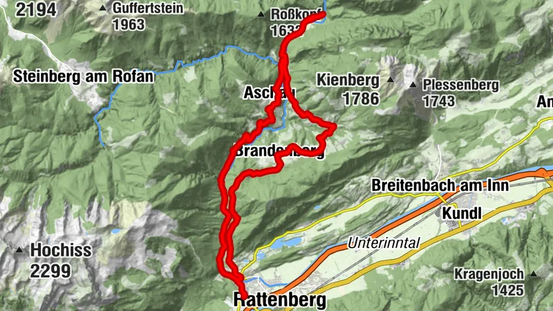 3. Tag - Mountainbike Runde Alpbachtal