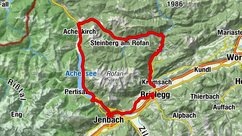 3. Tag - Mountainbike Runde Alpbachtal