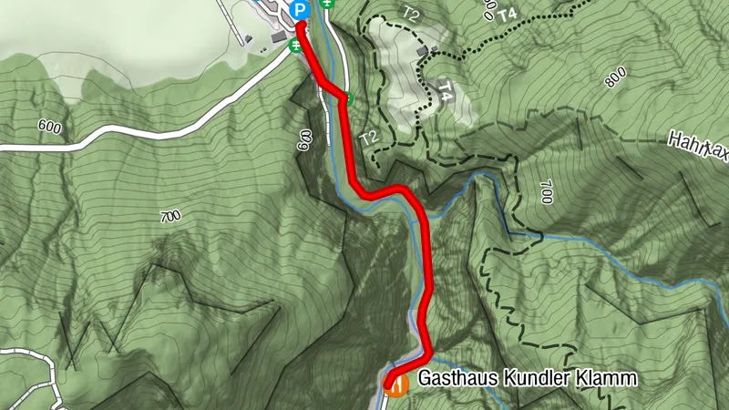 Wanderung zum Gasthaus Kundler Klamm