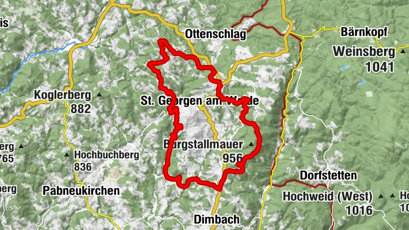 St. Georgen/Walde route no. M1