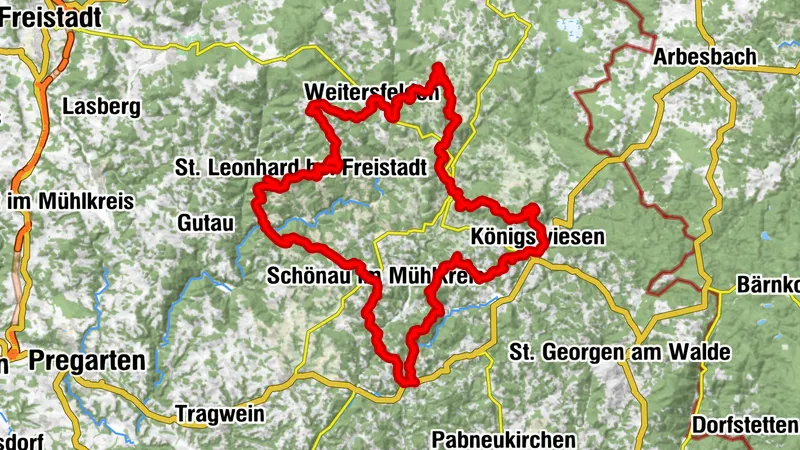 Johannesweg (St. John's pilgrimage route)