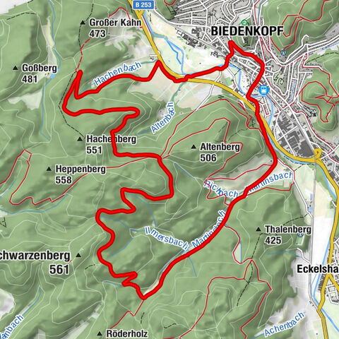 Wanderung über den Gespaltenen Stein