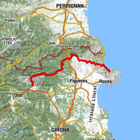 Trans Pyrenäen eMTB Etappe 2: Porto de la Selva - Montagut