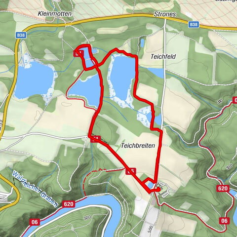 ZWalk - Rastenfeld - Teichwanderweg mit Greifvögeln