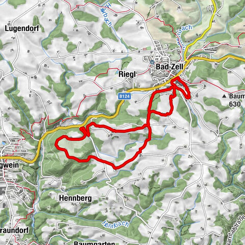 Brandtnerhöhe - Waltersberg Runde