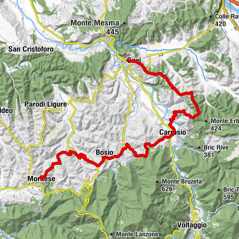 IL GRANDE CAMMINO DEL MONFERRATO - 11°TAPPA:  MORNESE - GAVI