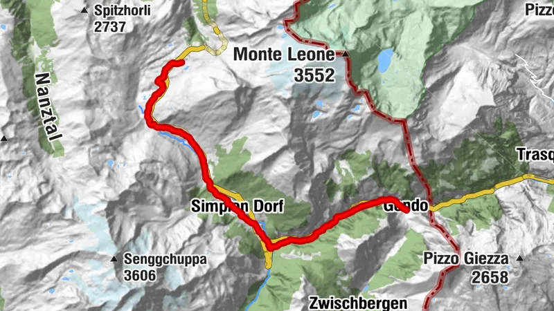 Path of Saint Bernard | Stage 1 Simplon Pass - Gondo