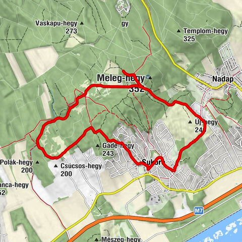 Boglya Csárda - Református templom - Csúcsos-hegy - Sukoró
