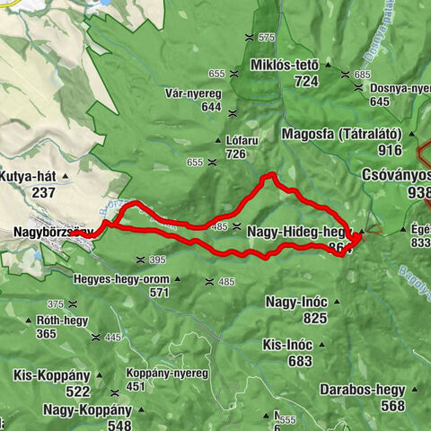 Malomkert Panzió és étterem - Nagy-Hideg-hegy - Kis-Hideg-hegy - Nagybörzsöny