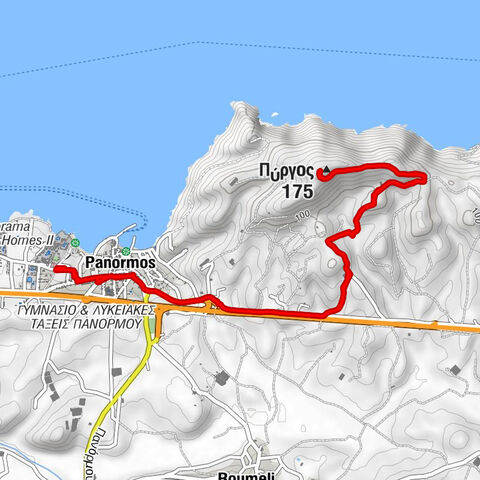 ΑΝΕΓΕΡΣΗ ΙΕΡΟΥ ΑΓΙΟΥ ΑΓΑΘΟΠΟΔΟΣ εκ ΠΑΝΟΡΜΟΥ - Πάνορμος - Πύργος