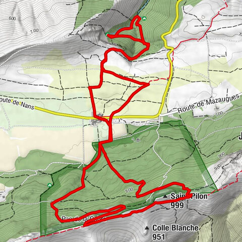 La Terrasse - Saint-Pilon - Chapelle du Saint-Pilon - La terrasse