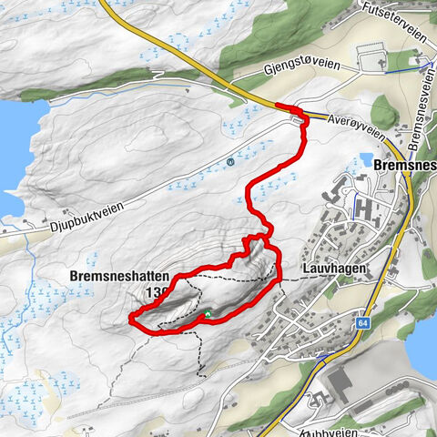 Averøy - Bremsnes - Bremsneshatten - Bremsneshula