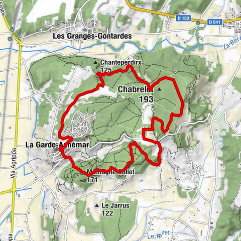 La Garde-Adhémar - Montagne Collet - L'absinthe