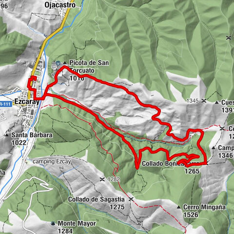 Ezcaray - Ermita de Nuestra Señora de Allende - Picota de San Torcuato - Collado Bonicaparra