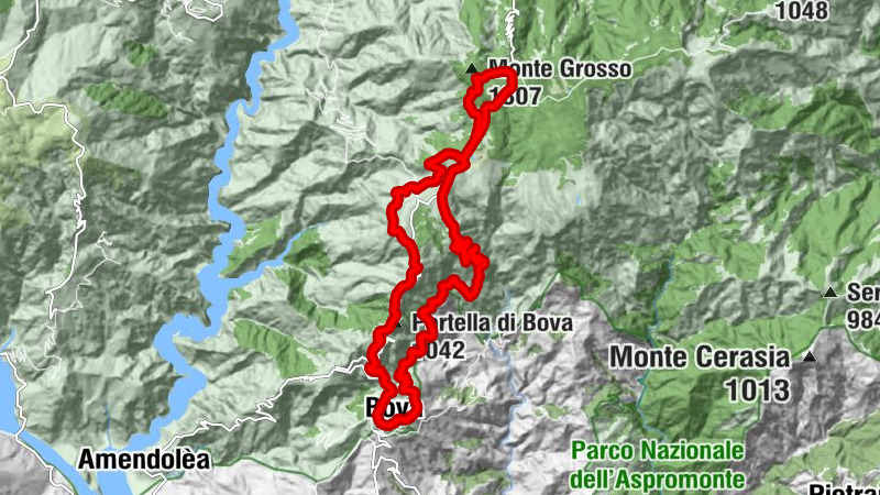 Bova - Portella di Bova - Monte Grosso - Chiesa di Santa Caterina