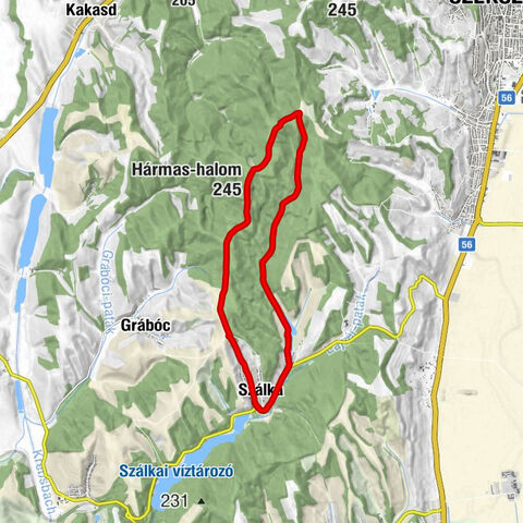 Szekszárd - Hármas-halom - Szent József-templom - Szálka