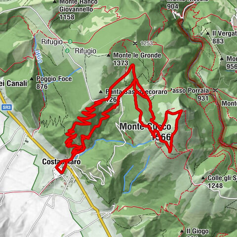 Costacciaro - Buca di Mazzapane - Grotta del Banco Bituminoso - Monte Cucco