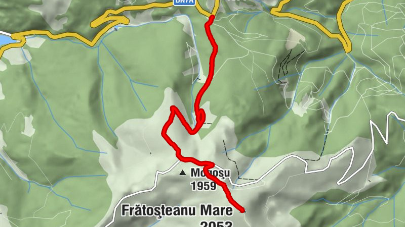 Voineasa - Izvor - Frătoşteanu Mare