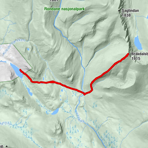 Smuksjaseter fjellstue - Smuksjøseter fjellstue - Bråkdalsbelgen