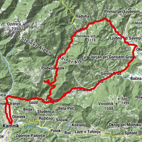 Nad prelazom Črnivec