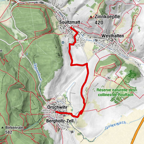 Mythische Orte am Oberrhein - Bollenberg