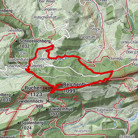 Mythische Orte am Oberrhein - Die Belchenfluh