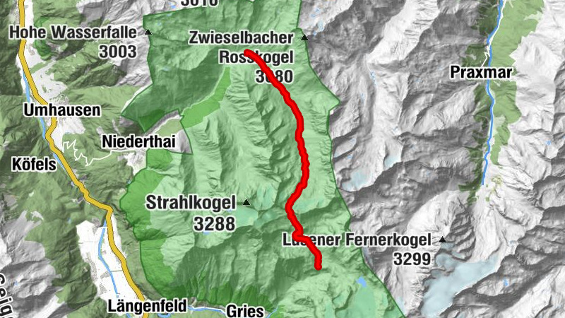 Tag6-1 Schweinfurter Hütte - Winnebachseehütte