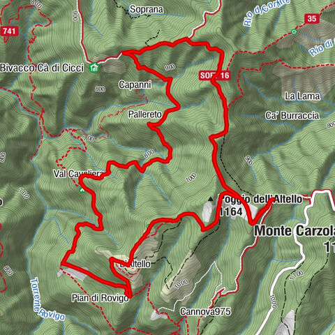 Palazzuolo sul Senio - Cà di Vestro - Grotta di Val Cavaliera - Poggio dell'Altello