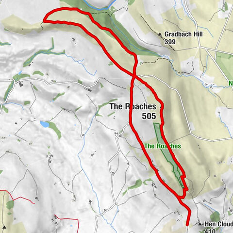 Leekfrith - Don Whillans Memorial Hut - The Roaches - Roach End