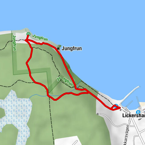 Gotlands kommun - Jungfrun - Lickershamn