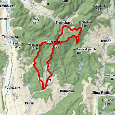 Ľutov - Vysoka - Kňaží stôl - Baba