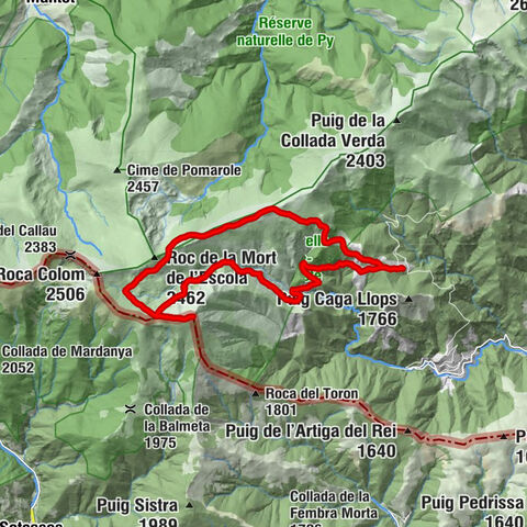 Les Conques - Costabona - Cabane de l'Ouillat