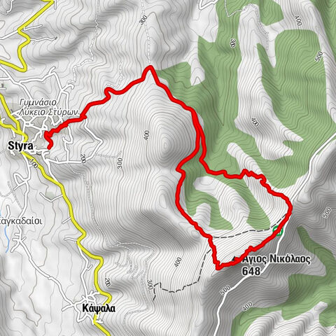 Το στέκι των δειπνοσοφιστών - Στύρα - Παναγία του κάστρου - Άγιος Νικόλαος