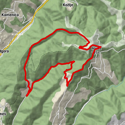 Planinarski dom Motka - Motka - Grabljiva Njiva