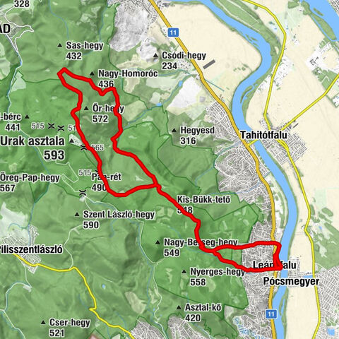 Gusztró Bisztró Pizzéria - Vörös-kő - Kis-Bükk-tető - Barát-halom