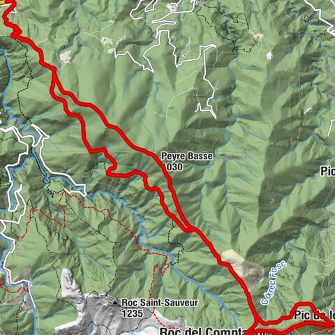 Amélie-les-Bains-Palalda - Roc de Fraussa ou Roc de France - el Moixer - Reynès