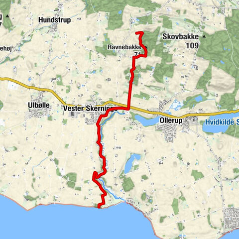 Svendborg Kommune - Vester Skerninge - Knarrebjerg Huse - Ravnebakke